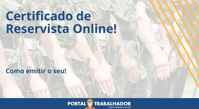 certificado de reservista online